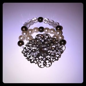 Double chain bracelet